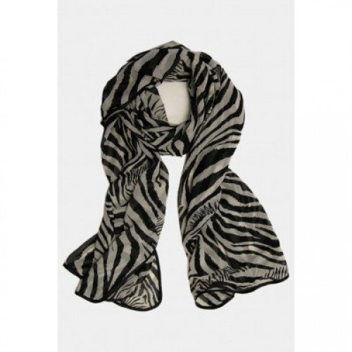 Animal Print Hijab 3 (Zebra)